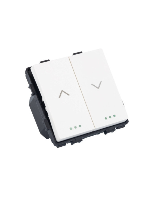 Interrupteur pour Volets Roulants Automatiques avec Flêches et Cadre PC Modern