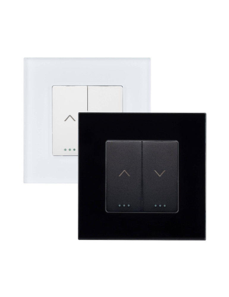 Interrupteur pour Volets Roulants Automatiques avec Flêches et Cadre PC Modern