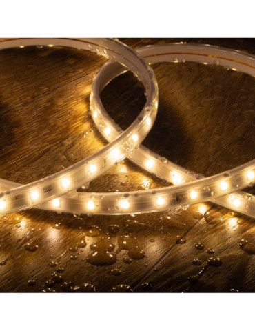 Ruban LED Extérieur Solaire 24V DC SMD2835 60 LED/m 30m IP65 Largeur 12mm Coupe 100 cm