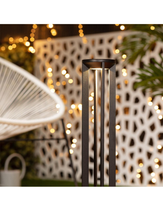 Balise LED Extérieure 7W en Saillie sur Pied 60cm Tactic