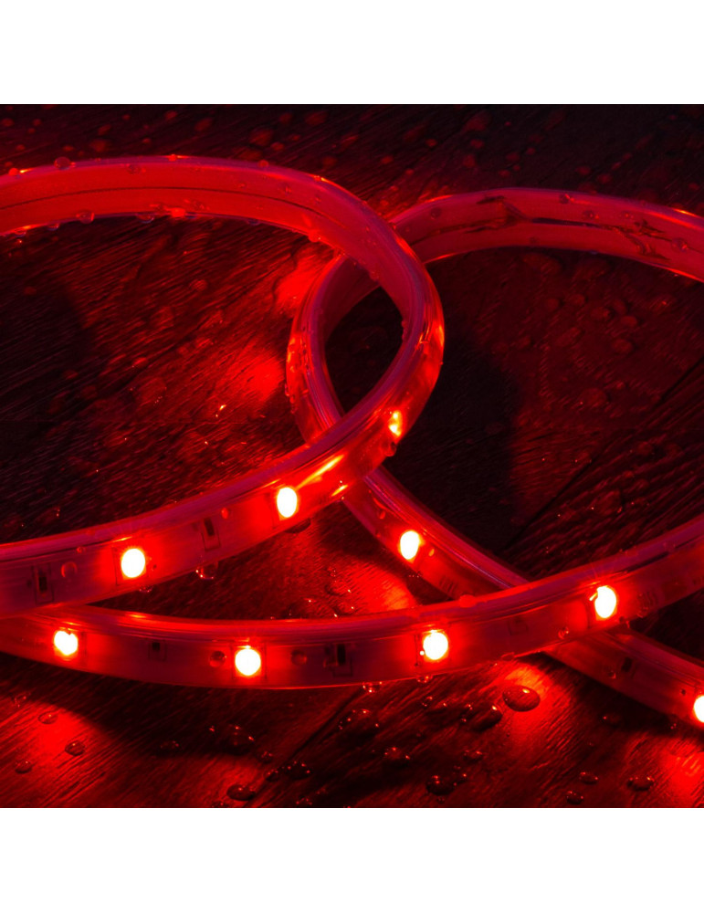 Ruban LED Extérieur Solaire 24V DC SMD2835 60 LED/m 30m IP65 Largeur 12mm Coupe 100 cm