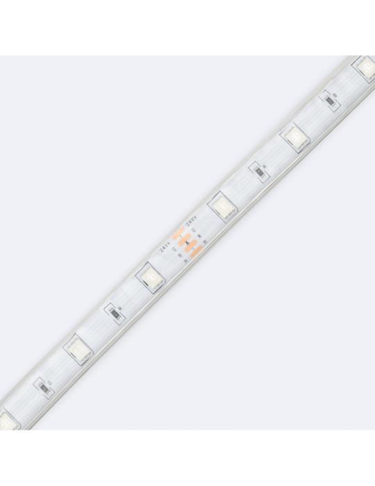 Ruban LED Extérieur Solaire 24V DC SMD2835 60 LED/m 30m IP65 Largeur 12mm Coupe 100 cm