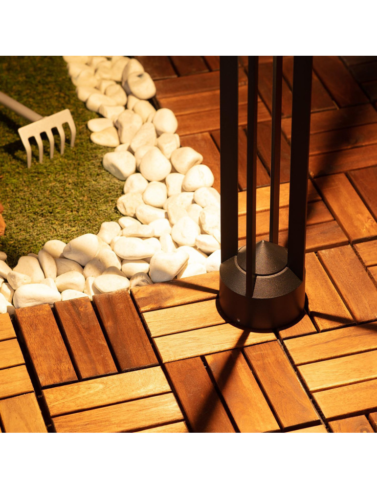 Balise LED Extérieure 7W en Saillie sur Pied 60cm Tactic