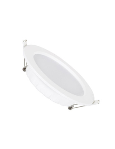 Dalle LED Ronde Dimmable Slim 6W Coupe Ø 110 mm