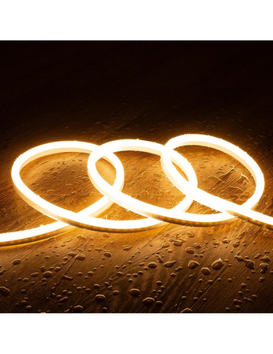 Bobine Ruban Néon LED Dimmable 220V SFLEX8 50 Mètres IP65 Coupe à chaque 100 cm