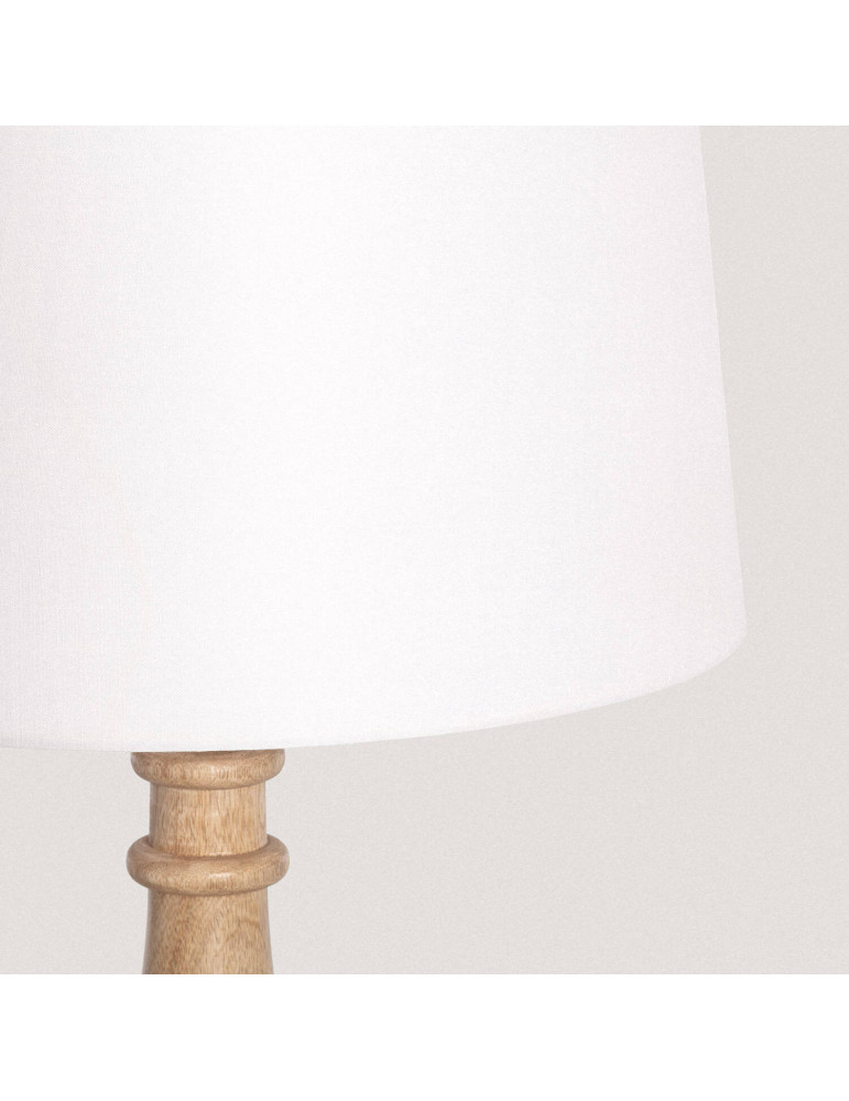 Lampe à Poser en bois Dinka ILUZZIA