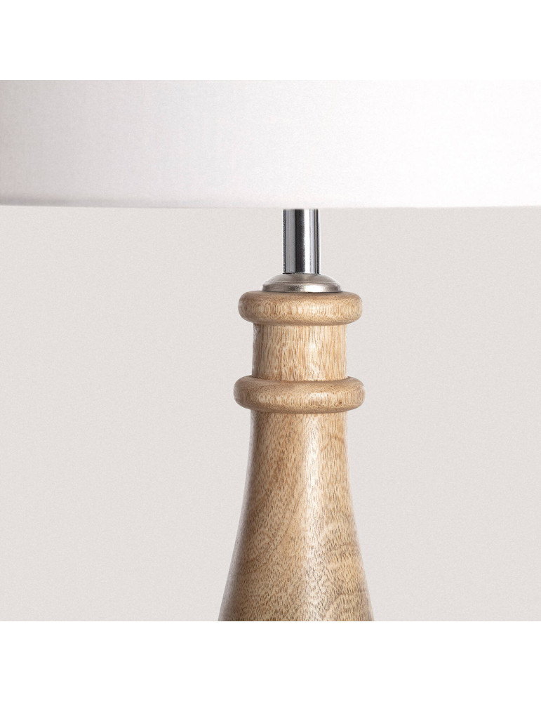 Lampe à Poser en bois Dinka ILUZZIA