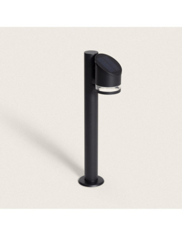 Balise sur Pied Extérieure Solaire LED 50cm Aluminium Eddan