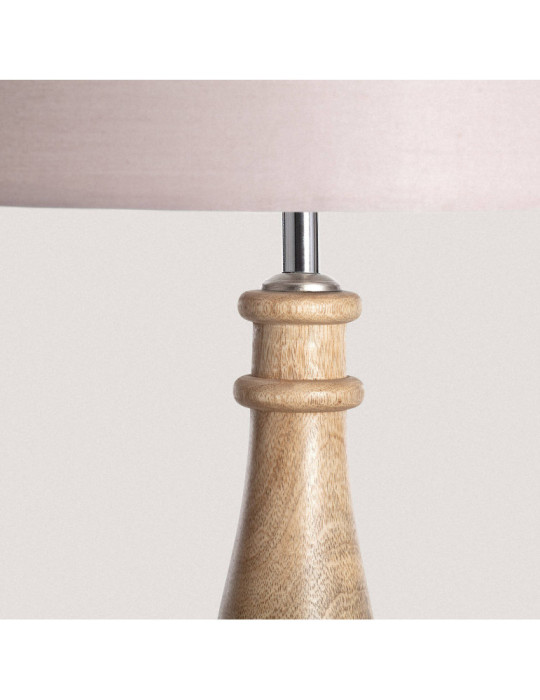 Lampe à Poser en bois Dinka ILUZZIA