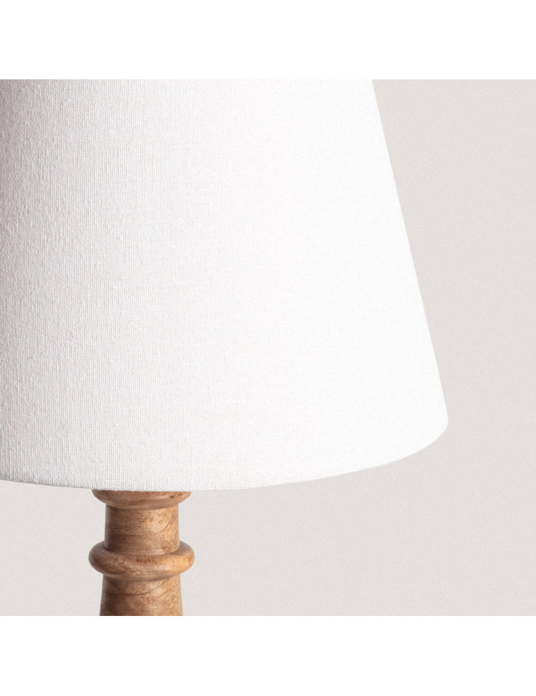 Lampe à Poser en bois Dinka ILUZZIA