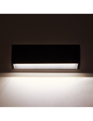Aplique de Pared LED Túnez IP65 4W Negro