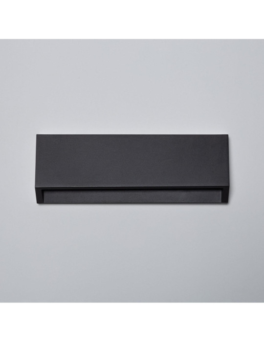 Balise LED Extérieure 3W en Saillie au Mur Rectangulaire Anthracite Tunez