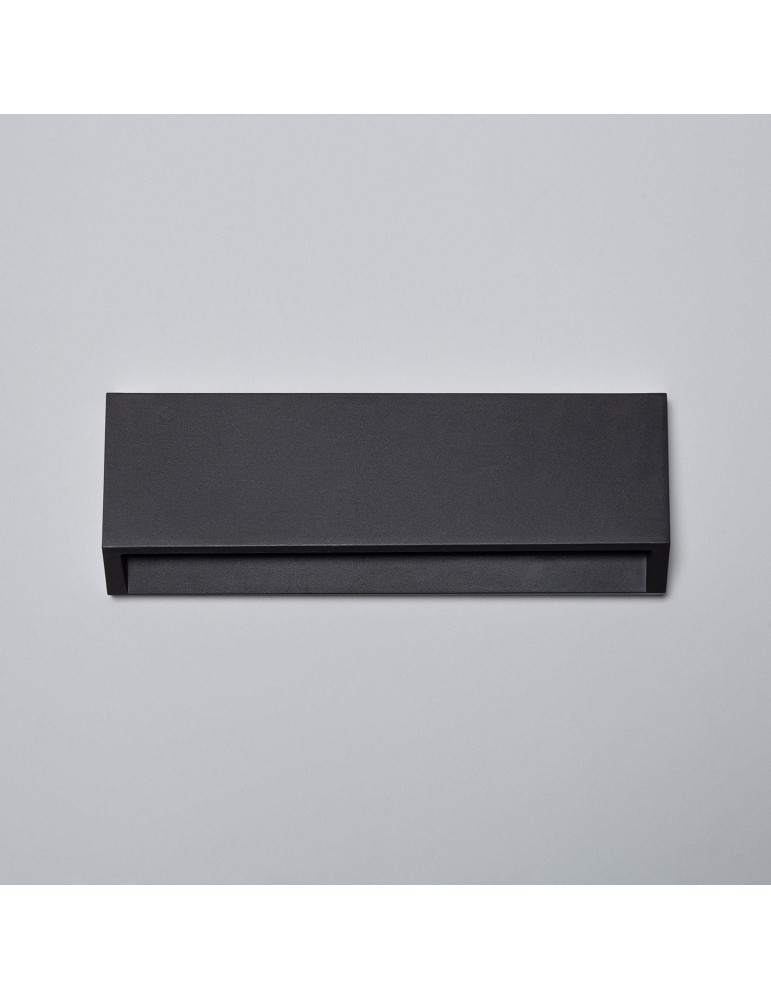 Balise LED Extérieure 3W en Saillie au Mur Rectangulaire Anthracite Tunez