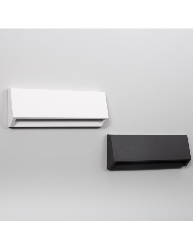 Balise LED Extérieure 3W en Saillie au Mur Rectangulaire Anthracite Tunez