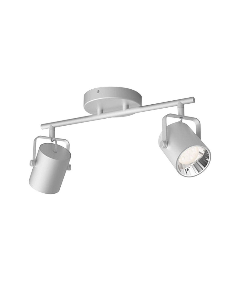 Plafonnier LED PHILIPS Double Byre 2 Spots 8.6W Plafonnier LED PHILIPS Double Byre 2 Spots 8.6W