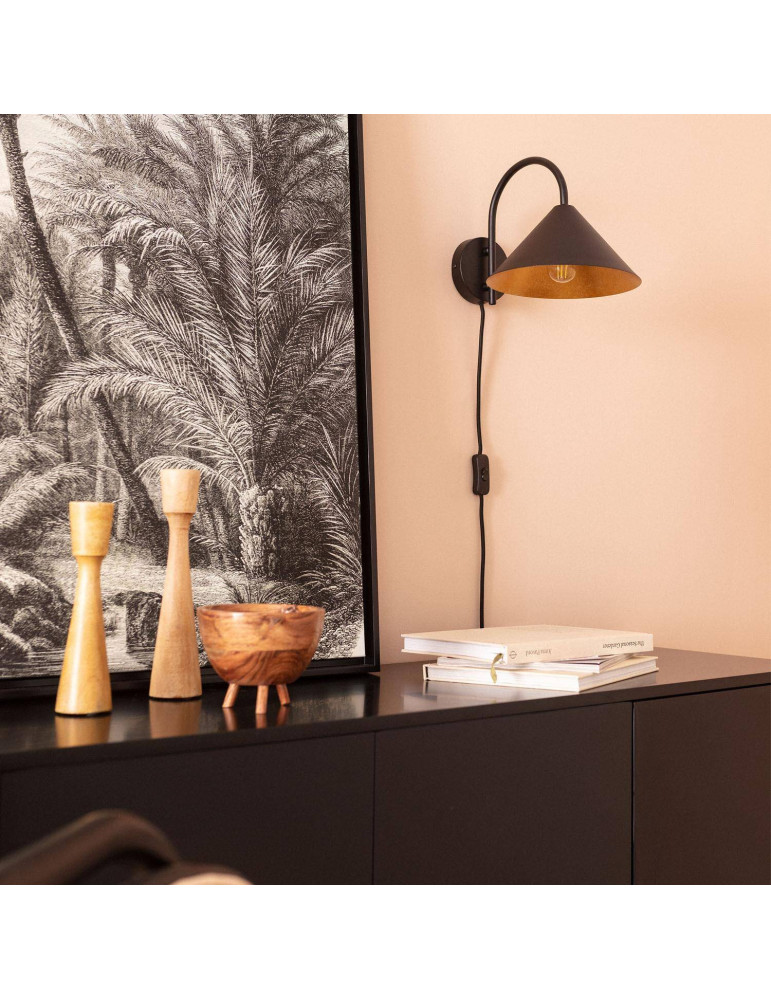 Lampe murale Métal Twiga