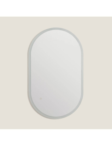 Miroir Salle de Bain avec Éclairage LED Anti-buée 100x60 cm Ona