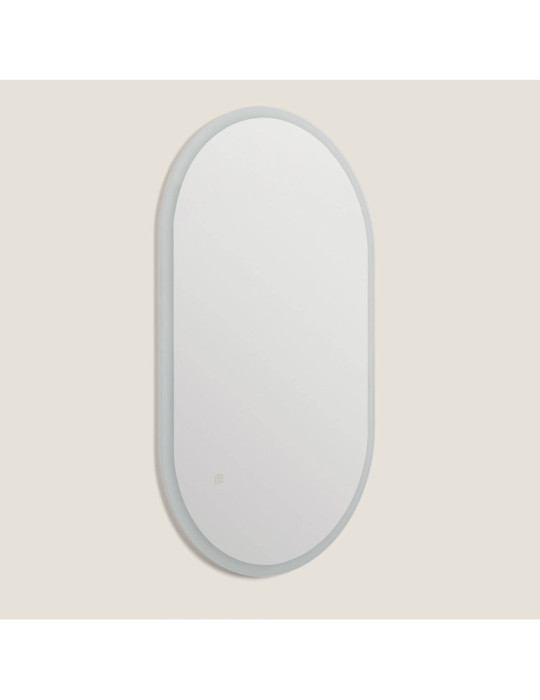 Miroir Salle de Bain avec Éclairage LED Anti-buée 100x60 cm Ona