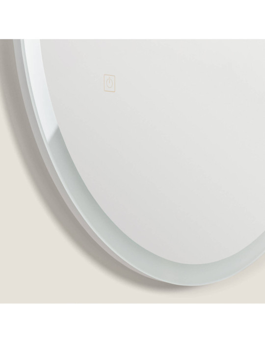 Miroir Salle de Bain avec Éclairage LED Anti-buée 100x60 cm Ona