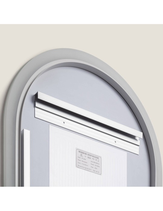 Miroir Salle de Bain avec Éclairage LED Anti-buée 100x60 cm Ona