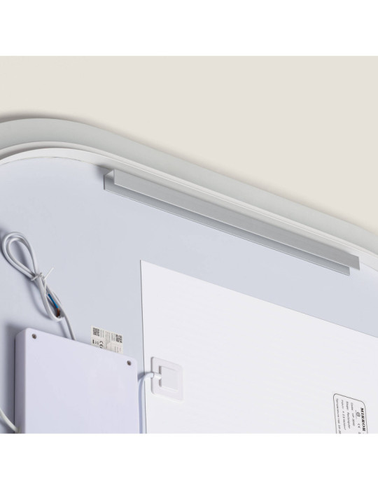 Miroir Salle de Bain avec Éclairage LED Anti-buée 100x60 cm Ona