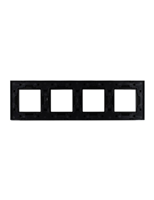 Plaque Crystal 4 Emplacements Modern