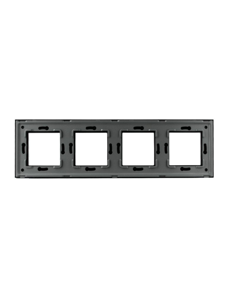 Plaque Crystal 4 Emplacements Modern