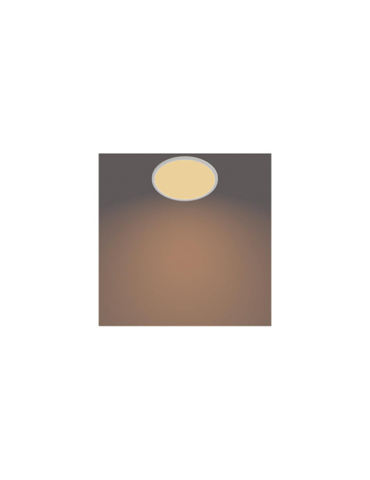 Plafonnier LED PHILIPS Extra-Plat IP44 18W Variation par Paliers 3 Niveaux CL550