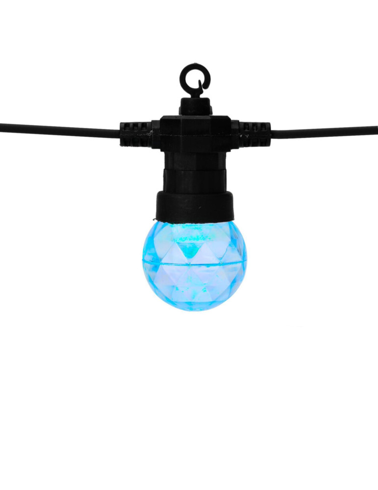 Guirlande Extérieure LED RGB avec 10 Ampoules Alec 7.5m Guirlande Extérieure LED RGB avec 10 Ampoules Alec 7.5m