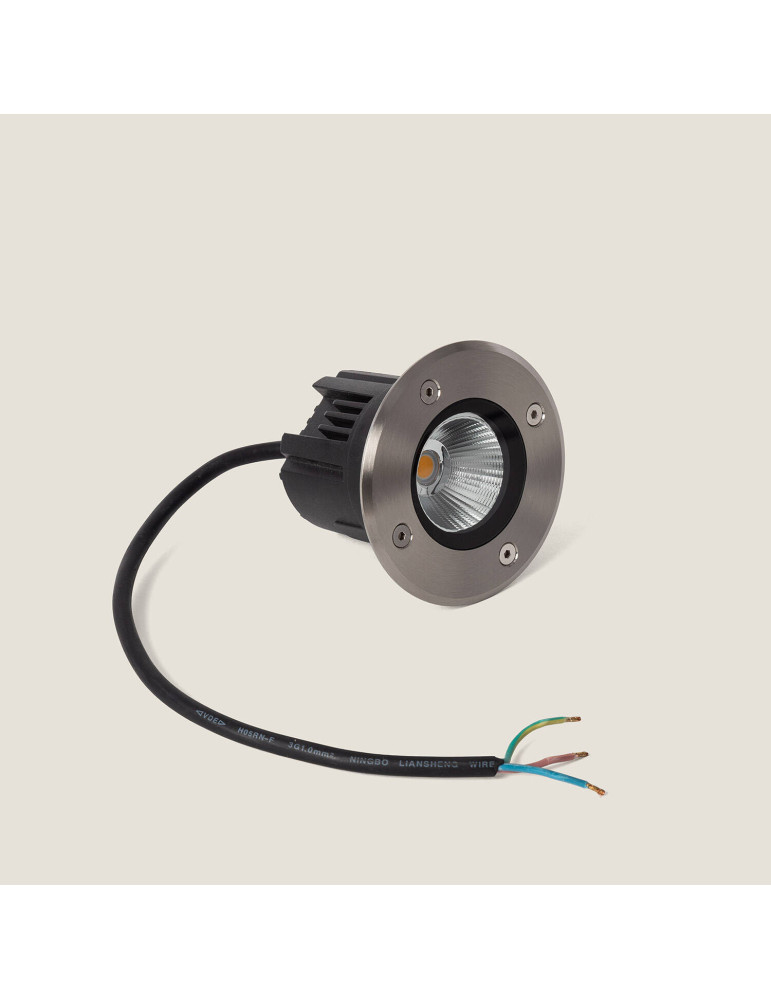 Spot Extérieur LED 6W Encastrable au Sol Scuba Acier Inoxydable