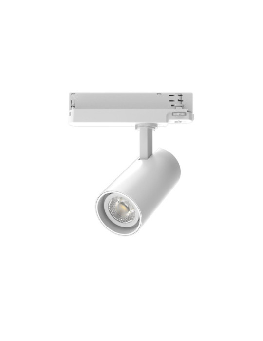 Spot LED sur Rail Triphasé 20W Fasano Dimmable CCT Blanc