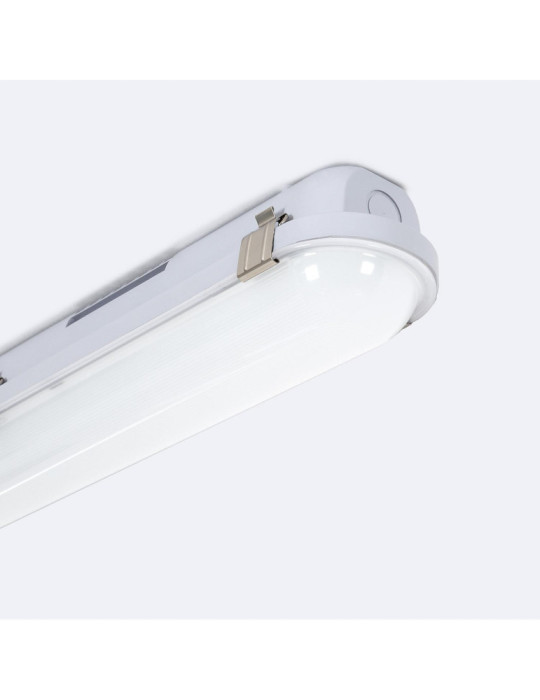 Réglette Étanche LED 120cm 36W avec Eclairage de Secours IP65