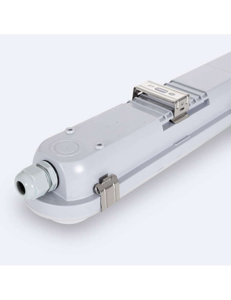 Réglette Étanche LED 120cm 36W avec Eclairage de Secours IP65