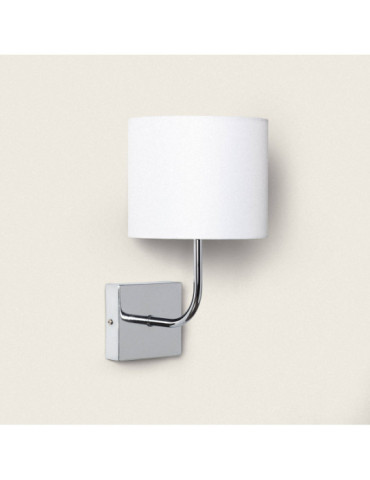 Lampe Murale Métal Silver-Wollen