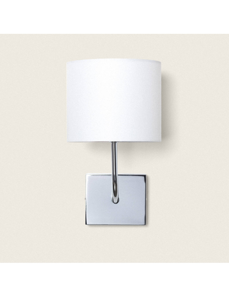 Lampe Murale Métal Silver-Wollen