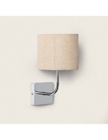 Lampe Murale Métal Silver-Wollen