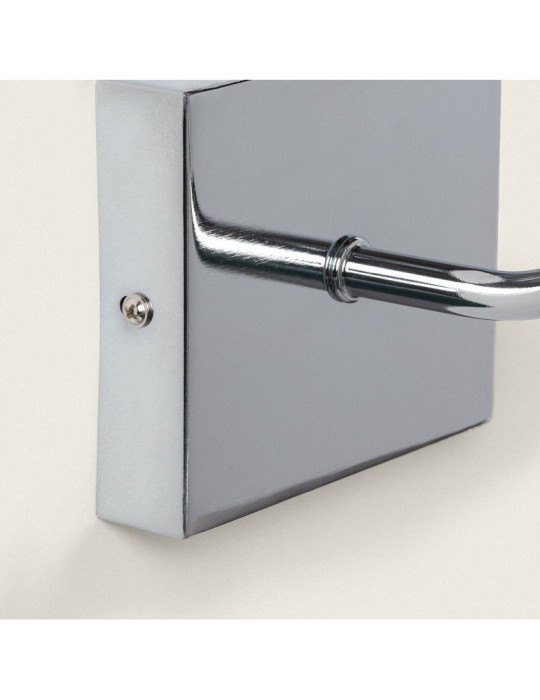 Lampe Murale Métal Silver-Wollen