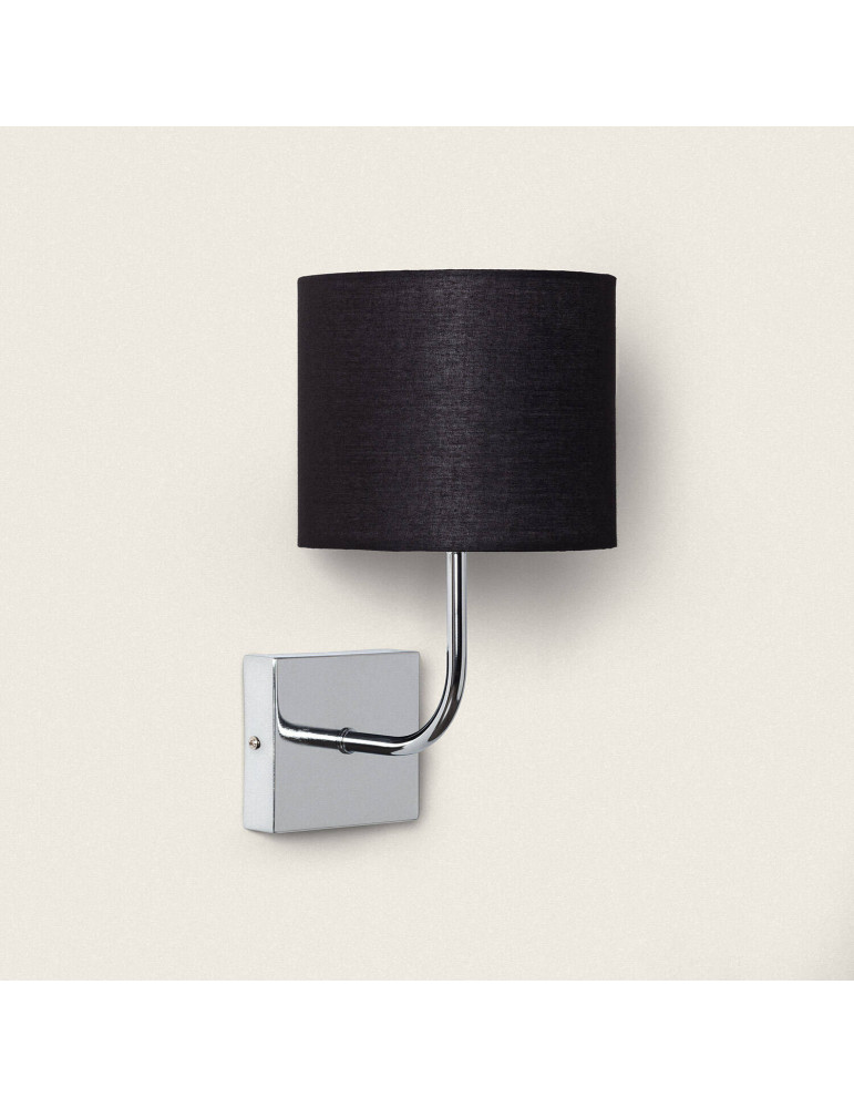 Lampe Murale Métal Silver-Wollen