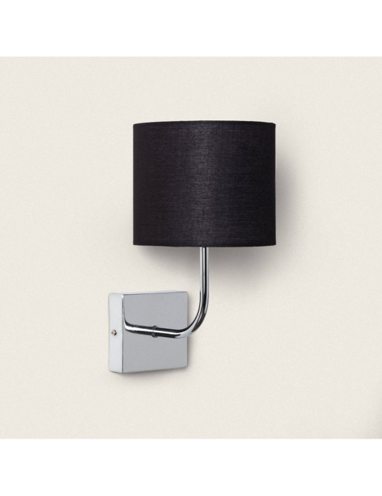 Lampe Murale Métal Silver-Wollen