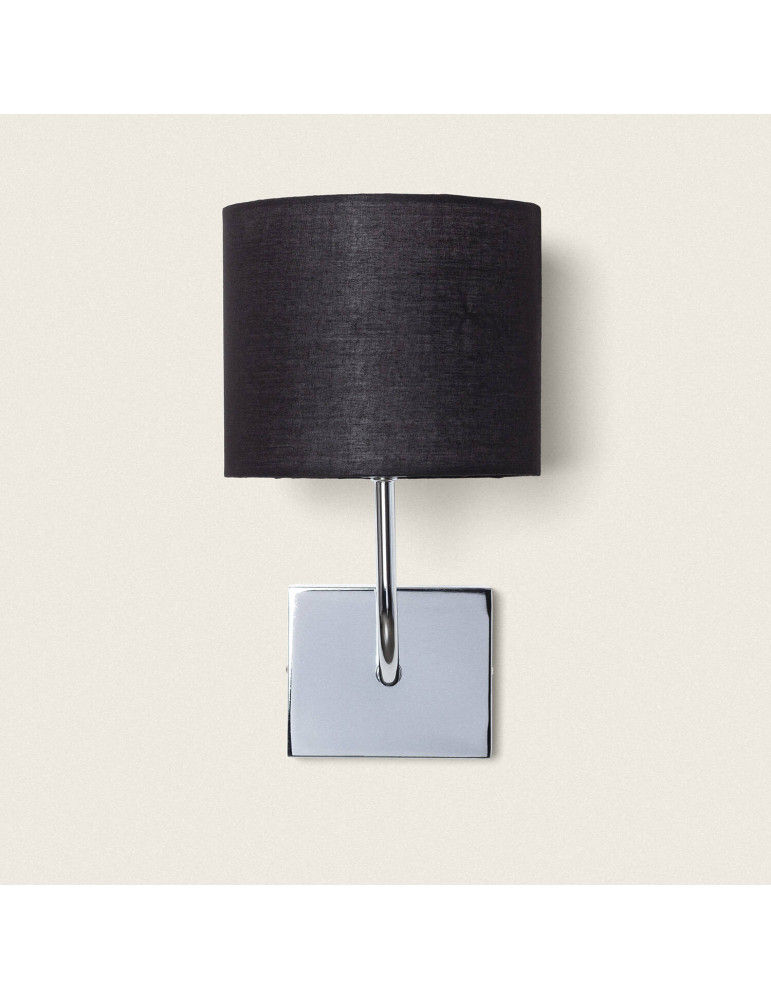 Lampe Murale Métal Silver-Wollen