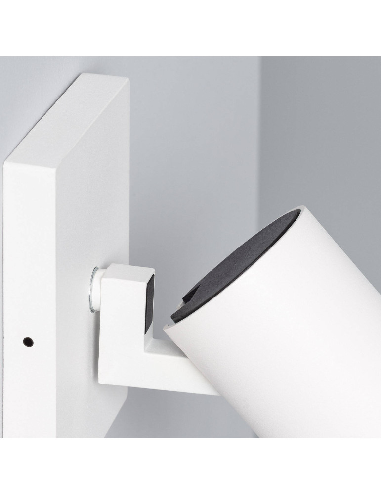 Spot à Douille en Saillie Orientable Aluminium Gylu à Ampoule GU10