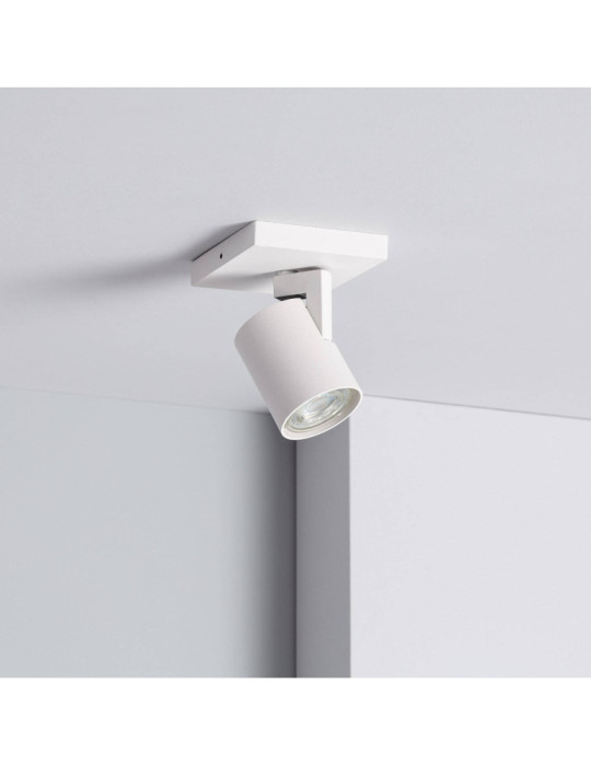 Spot à Douille en Saillie Orientable Aluminium Gylu à Ampoule GU10