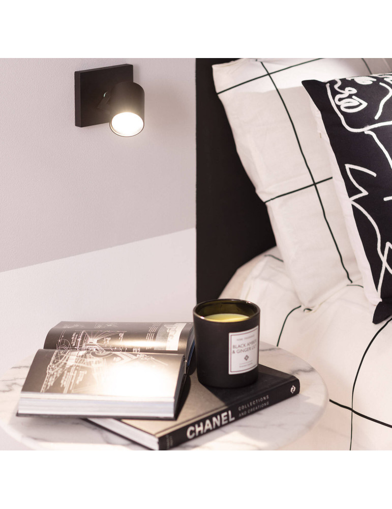 Spot à Douille en Saillie Orientable Aluminium Gylu à Ampoule GU10