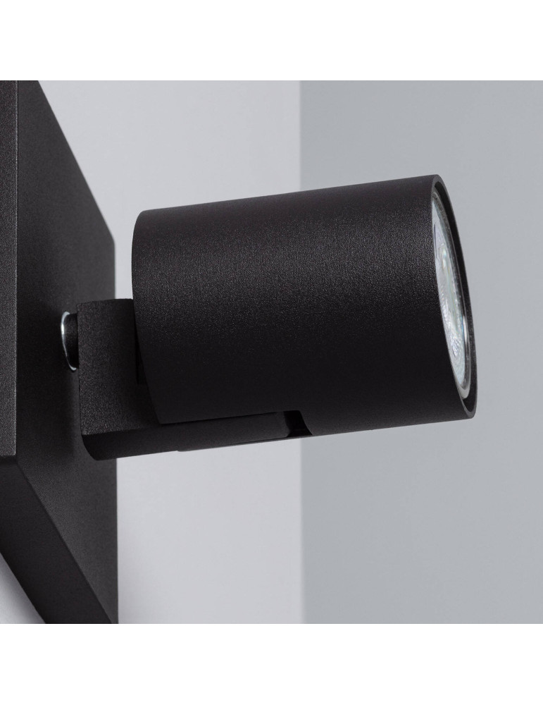 Spot à Douille en Saillie Orientable Aluminium Gylu à Ampoule GU10