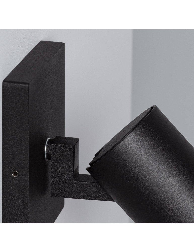 Spot à Douille en Saillie Orientable Aluminium Gylu à Ampoule GU10