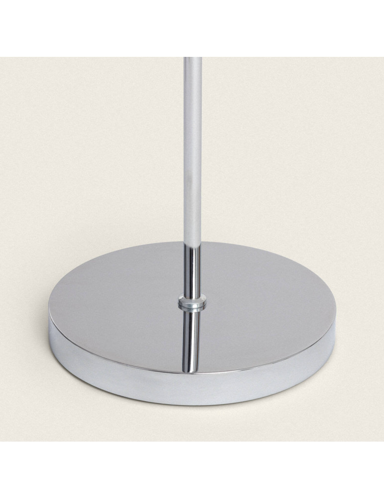 Lampadaire avec LED de Lecture Métal et Verre Ussel