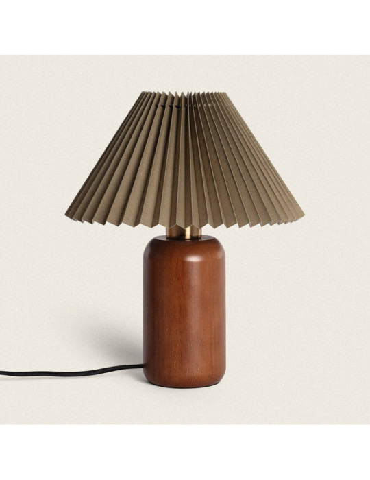 Lampe à Poser Bois Silene