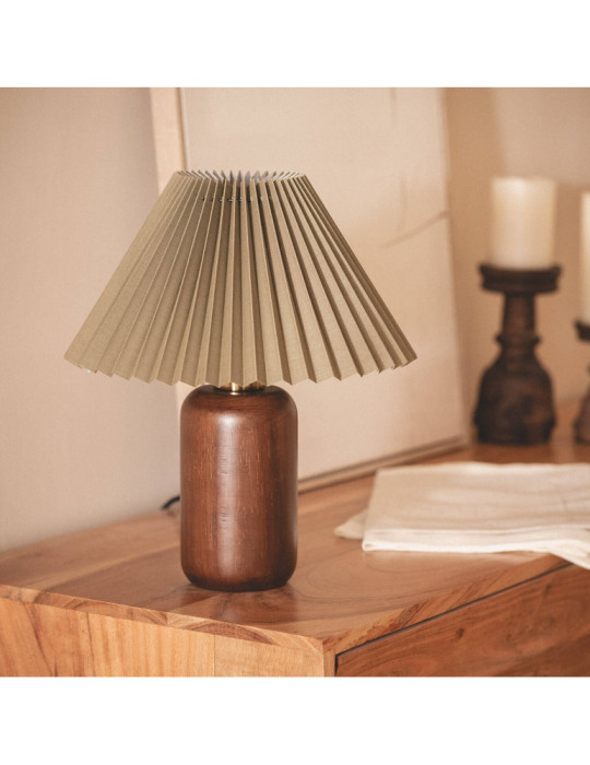 Lampe à Poser Bois Silene