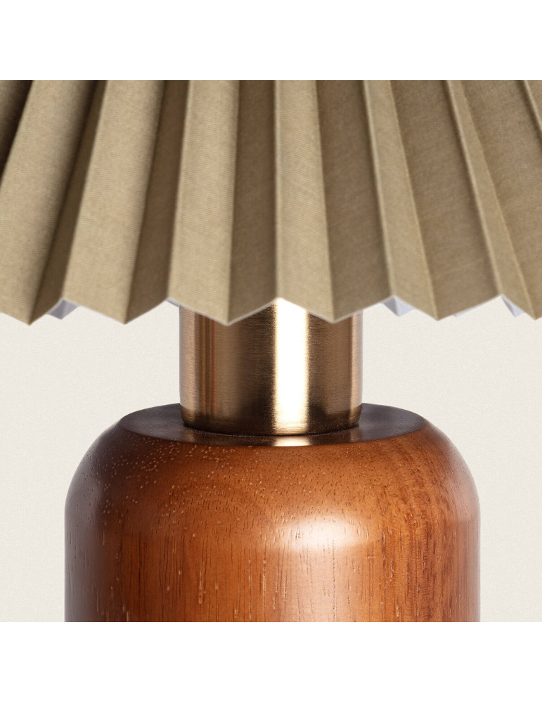 Lampe à Poser Bois Silene