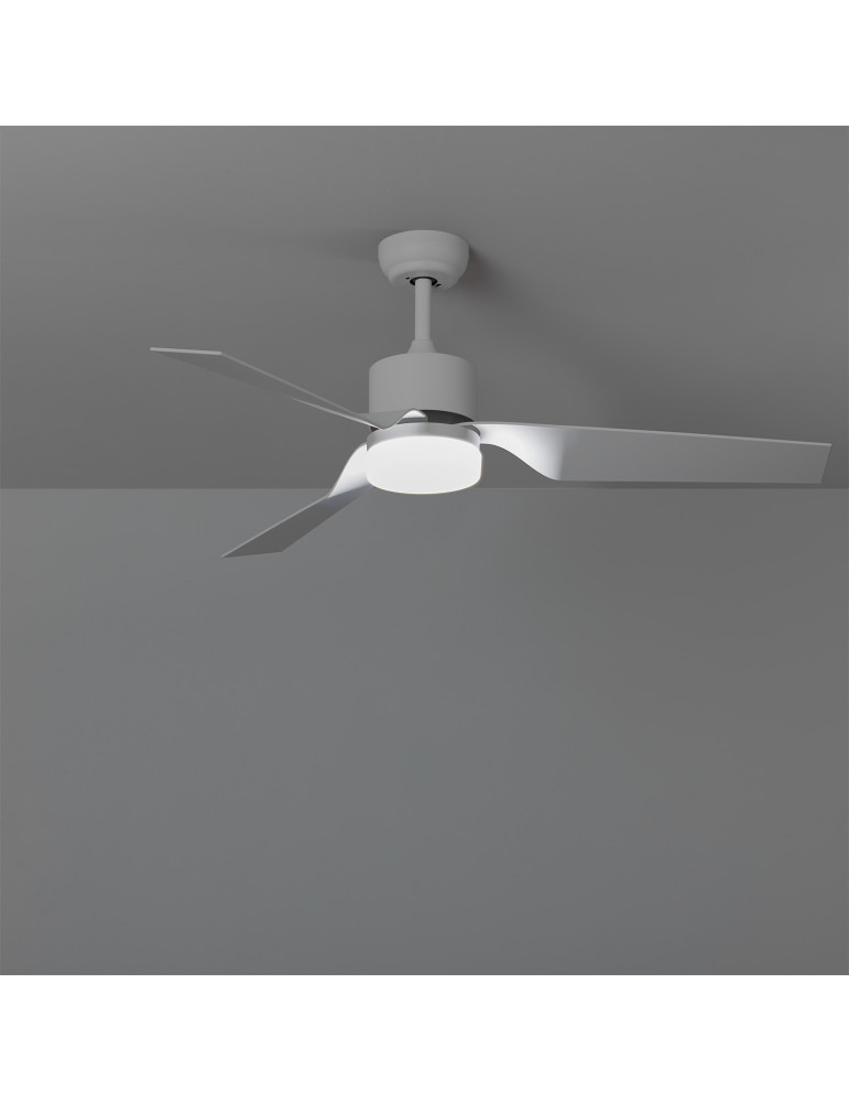 Ventilador de Techo LED 12W Plata 52YFT